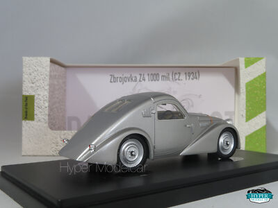 AutoCult 1:43 Zbrojovka Z4 1000 mil Année de construction 1934 argent