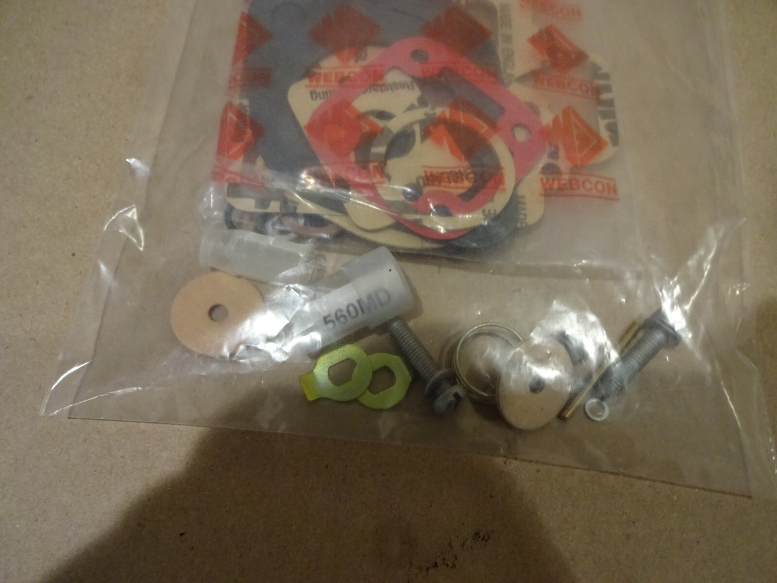 Ferrari Carburetor Rebuilt Kit For One Cab (42-44 DCNF Carb) - P/N 92112005K
