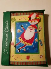 VTG New, Christmas Cards, Santa, Plus Mark/American Greetings, 18 Cards & Env
