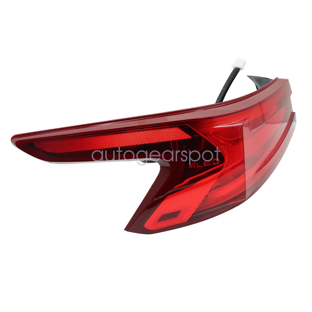 Evan-Fischer Left Driver Side Tail Light Assembly For Nissan Maxima (2016-2018) - Part #265554RA2A
