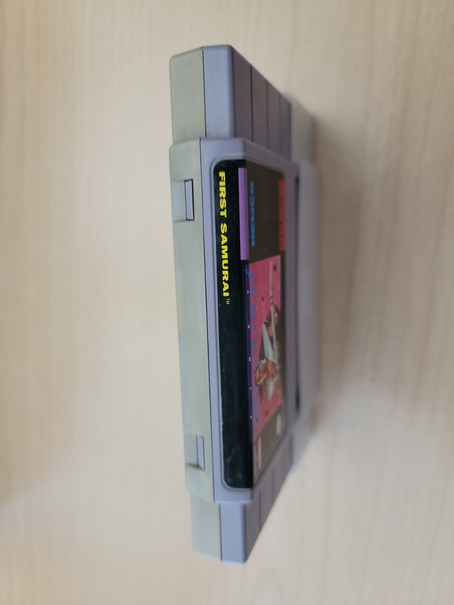 NICE! First Samurai (Super Nintendo Entertainment System, 1993
