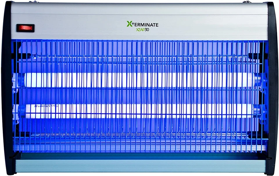 XTERMINATE Electric Fly Killer Insect Zapper UV Light Electronic Bug Pest Wasp Trap 30W