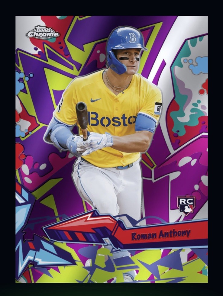 2026 Topps Chrome - Wild Style Rookie RC - ROMAN ANTHONY (TOPPS Bunt DigitalCard