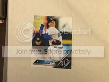 2016 Topps Debut Blake Snell #75 Rookie Card. rookie card picture