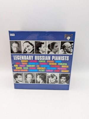 Legendary Russian Pianists 25 CD Box Set By Brilliant Classics Rare Free Post 