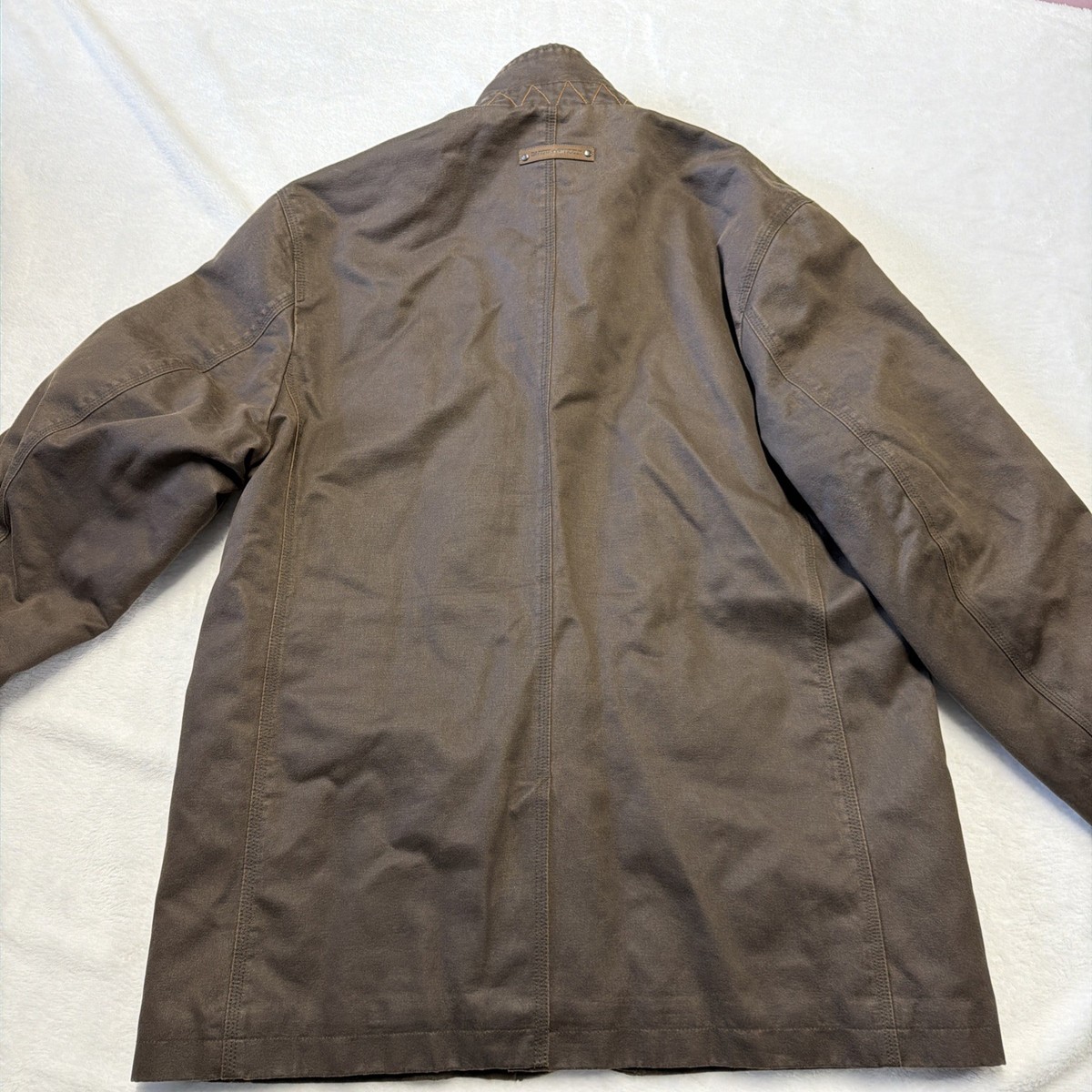 Barncoat  Dakota Grizzly Extra Large Brown Button And Zip View 6