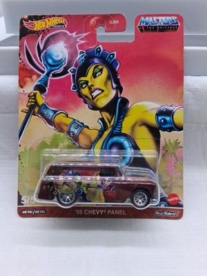 Hot Wheels Pop Culture Masters Of The Universe 1955 Chevy Panel Die Cast