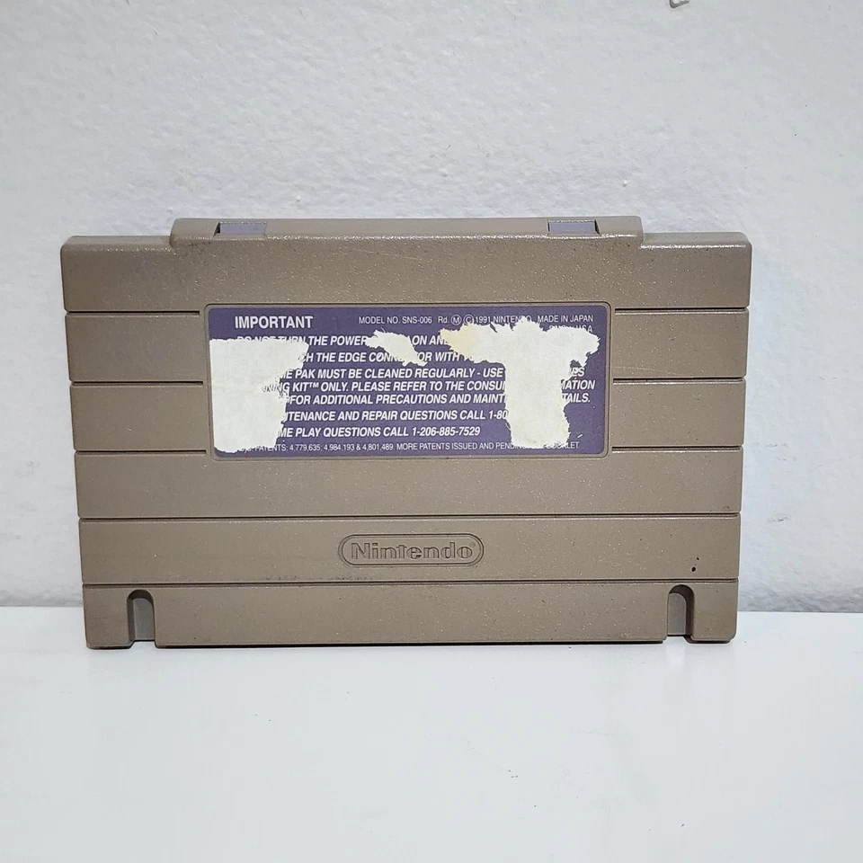 Vintage F-Zero Super Nintendo SNES Game Cartridge Racing Tested Authentic - Image 2 of 4