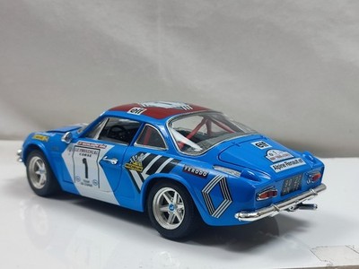 ミニカー ALPINE A110 1600S RALLY MONTE CARLO 1971 Bburago 1/18 A110 RENAULT ALPINE 1600S Tour de Corse Classic Race