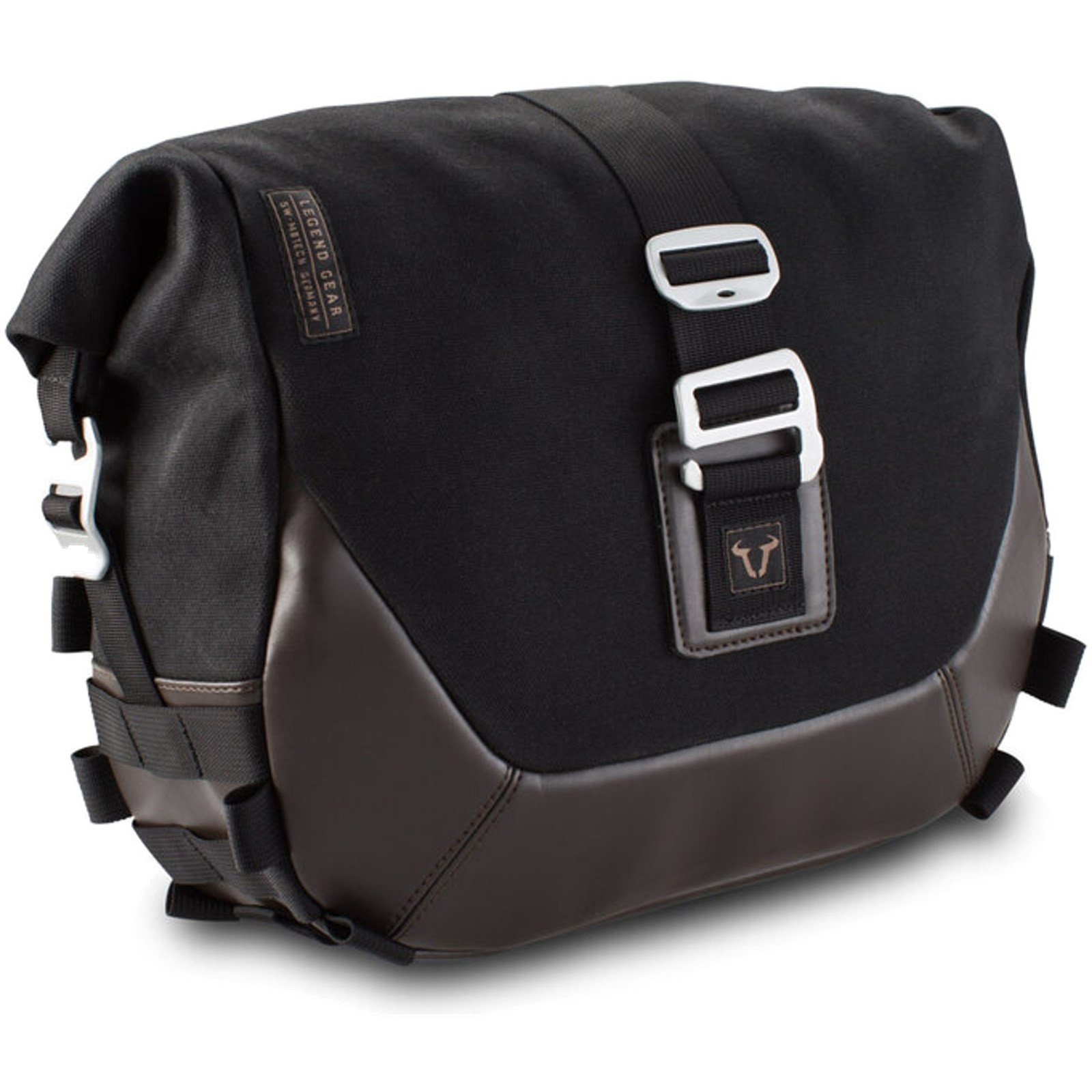 Sw-Motech Motorcycle Bag Legend Gear LC1 for SLC Carrier Left - Black-Brown