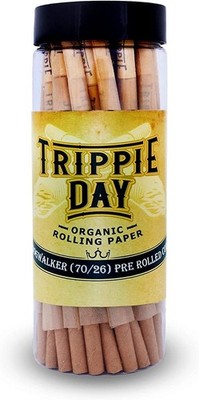Single Size Dogwalker Pre Rolled Cones | 75 Pack | Classic Pre Rolled Papers wit