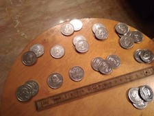 LOTTO 25 MONETE MEDAGLIE DESPAR I GRANDI PROTAGONISTI DEL MILLENNIO