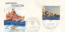 5/3/1973- 1 FDC FIRST DAY  SALVIAM VENICE  (L2211)