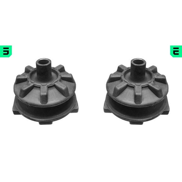 2X Optimal Lagerung AchsköRper Hinterachse Links Rechts FüR Ford Sierra GBG-image