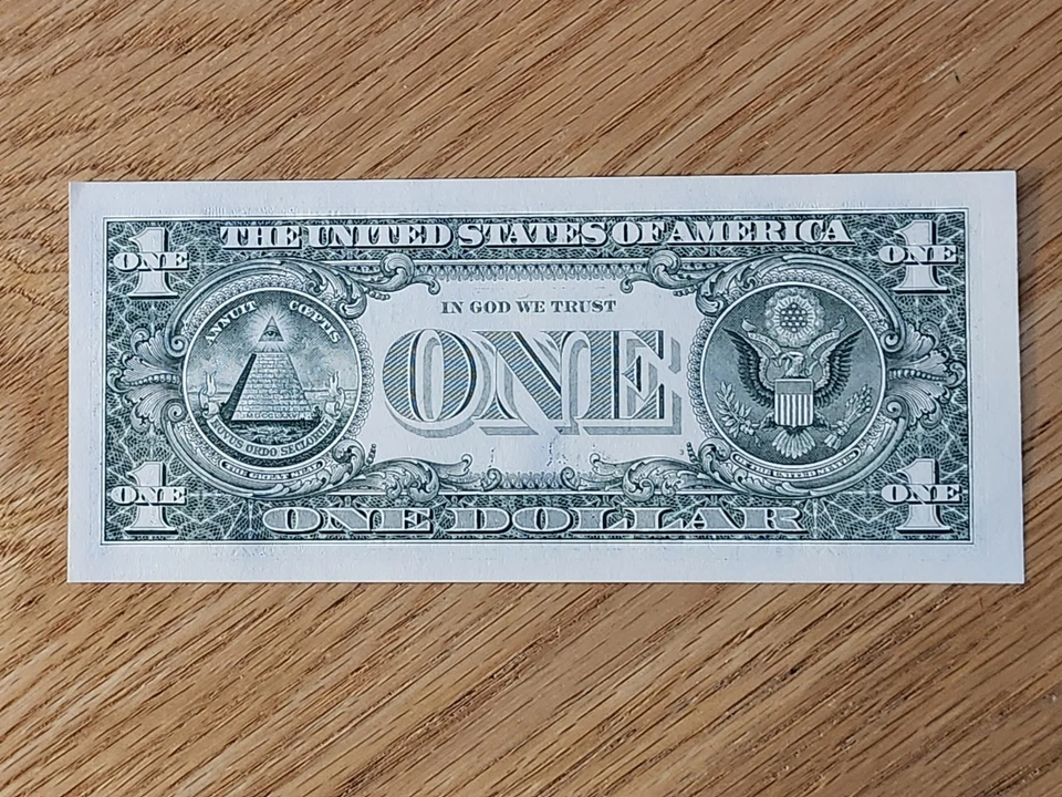 2013 B RARE DUPLICATE FORT WORTH $1 STAR NOTE UNC/GEM B05936203* 3 OF 3 Cons SER - Image 2 of 4