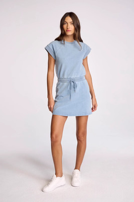 Sundays Light Wash Denim Apollo Dress Women's Small NWT