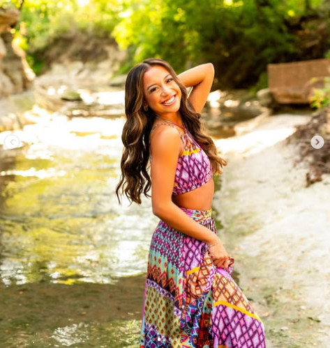 TIGERLILY Utopia Sierra Patchwork Print Cami Crop… - image 11