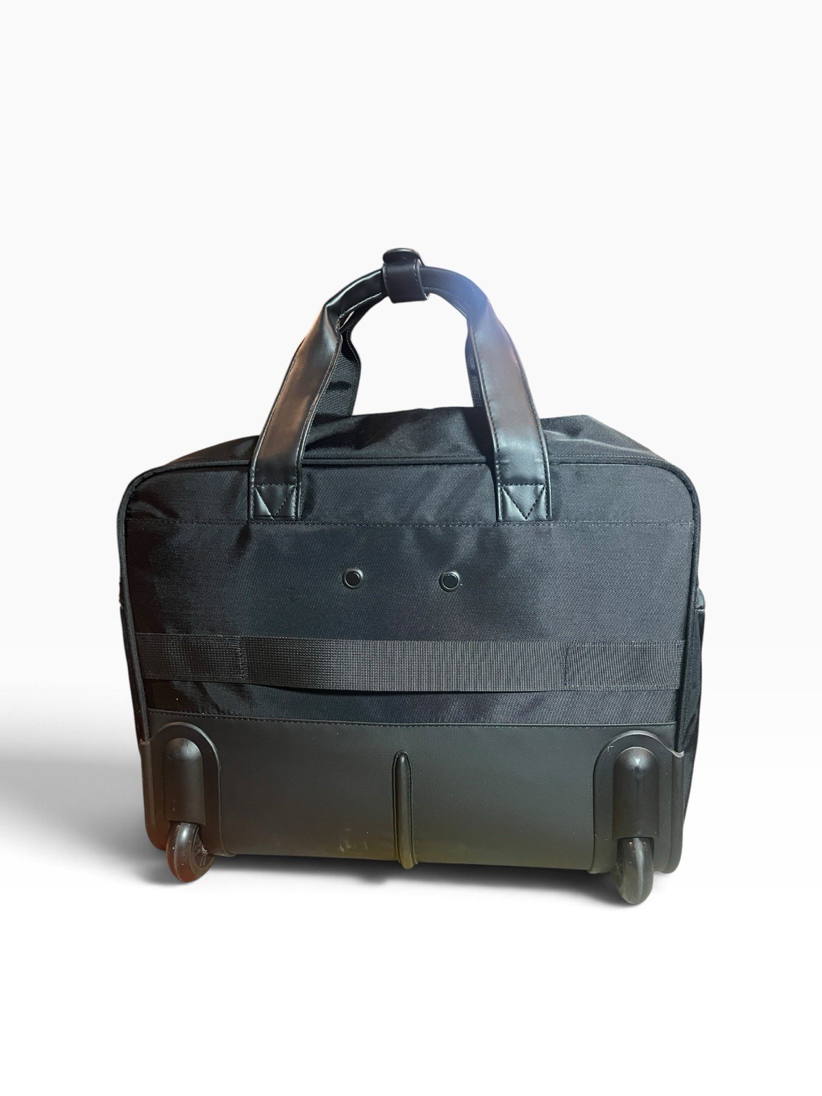 Rolling Picture Add ARCOYARD Quilted Rolling Laptop Briefcase 16in Spinner Wheels Lock ...