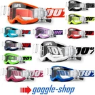 2026 100% PERCENT STRATA 2 MOTOCROSS GOGGLES with GSO ROLL OFF CANISTERS mx mtb