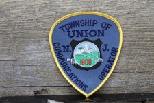 TOWNSHIP OF UNION NJ COMMUNICATIONS OPERATOR - Embroidered  Patch - Unused