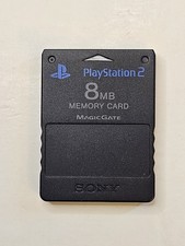 Sony PlayStation 2 8MB Memory Card - Black - SCPH-10020