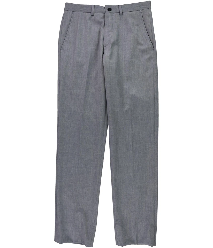 Pantalones de vestir Armani para hombre jaspeados pantalones, azul mediano, 30W x 30L