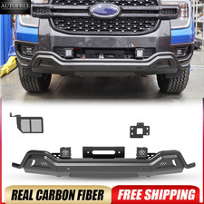 Front Bumper2led Lightswinch Plate For 2024-2025 Ford Ranger Heavy Duty Steel