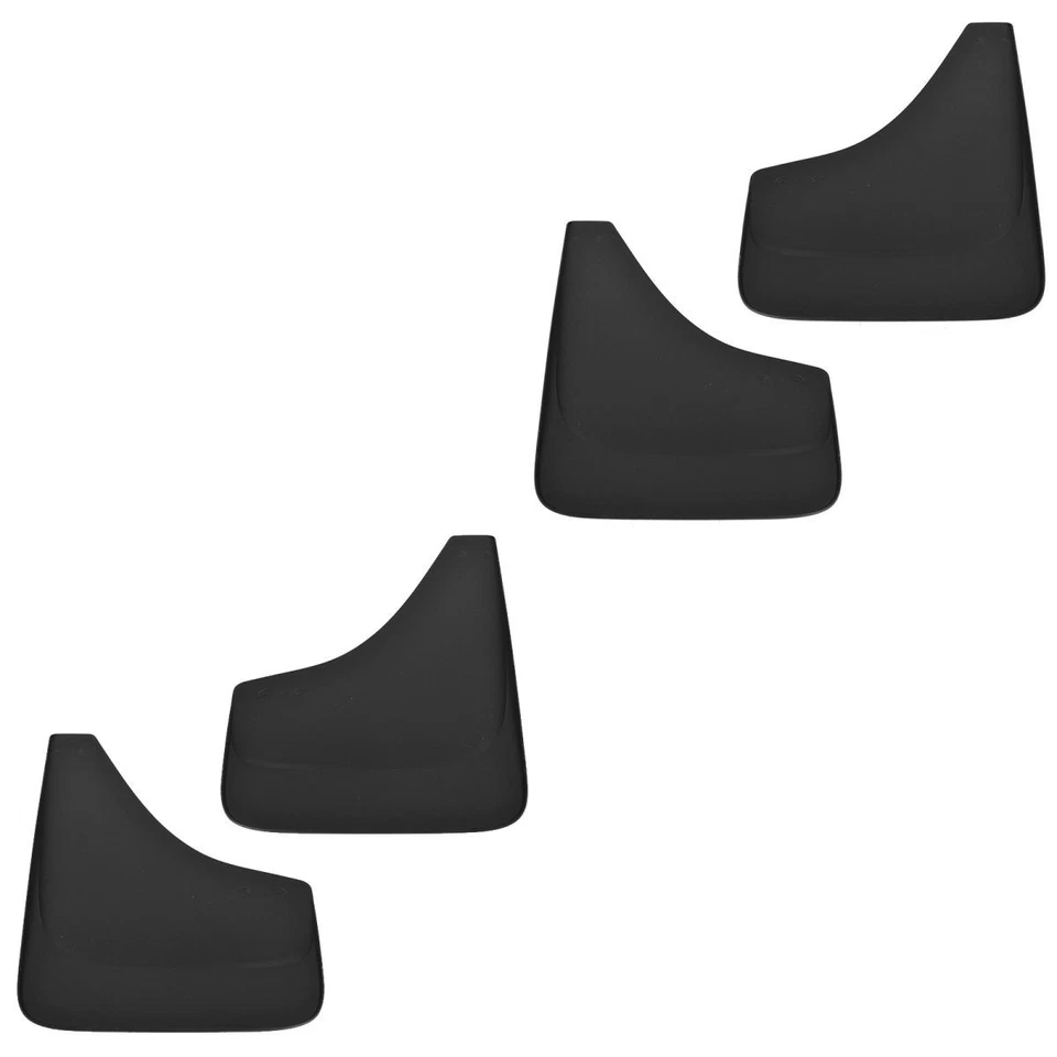 Juego de 4 protectores contra salpicaduras de guardabarros negros OEM para Chevy Olds Pontiac Buick Cadillac Foto 3 de 4