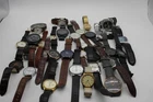 A x30 Vintage Gents Quartz Wristwatches Inc Rotary, Sekonda Etc Not Tested