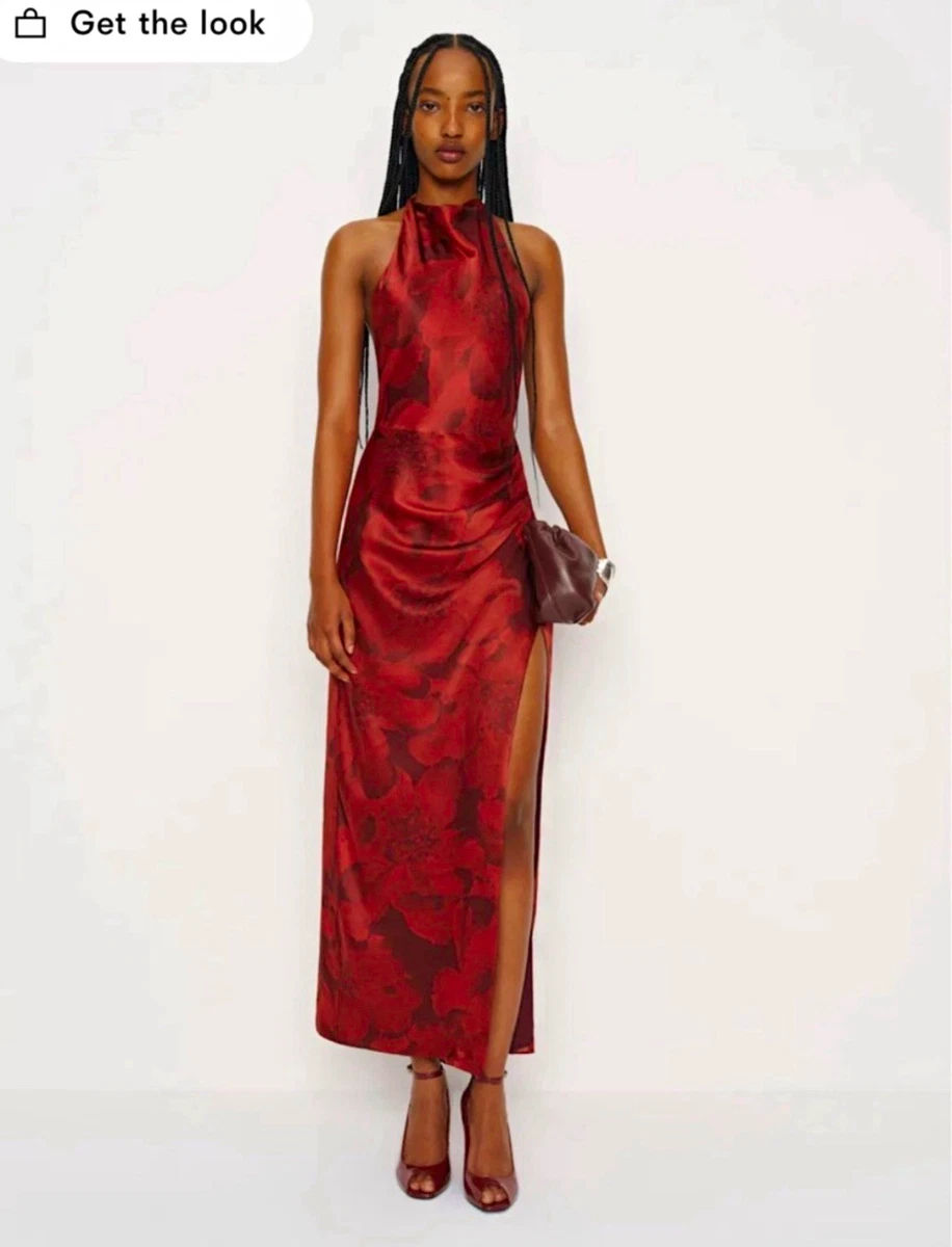 Halter Red Dresses for Women for sale | eBay