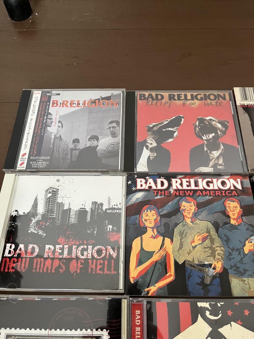 BAD RELIGION CD・DVD セット Bad Religion CD and DVD Set Music Movie 11 Items Total | eBay