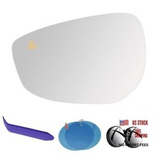 EAP Driver Side Mirror Glass Compatible with Mazda Driver - Heated  Blind Spot