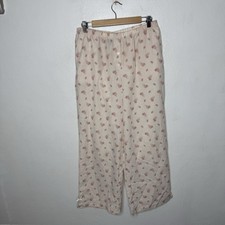 Strawberry Shortcake Allover Print Sleep Pajama Pants Gingham Women  s Large