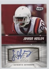 2012 SAGE Hit Auto Jayron Hosley #A20 Rookie Auto RC