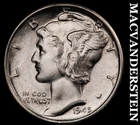 1945-S Mercury Dime- Super Choice Gem Brilliant Uncirculated++++ Luster #i2222