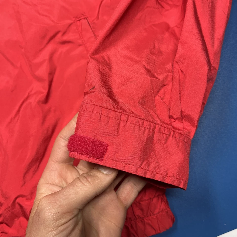 VINTAGE THE NORTH FACE EXTREME MENS JACKET LARGE RED FULL ZIP 80s USA - Image 4 of 4