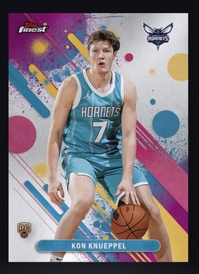 2025-26 TOPPS NBA Finest Rookie Common RC- KON KNUEPPEL (TOPPS NBA 