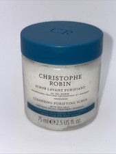 NEW! Christophe Robin Cleansing Purifying Scrub - Travel Size  2.5 fl oz/75 mL