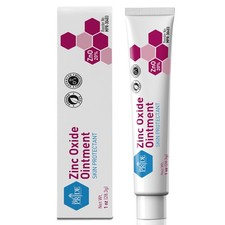 MED PRIDE 20 Zinc Oxide Ointment, Diaper Rash Skin Protectant, 1 Ounce Tube