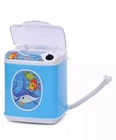 Kids Washing Machine Toy - Non-Battery Operation with Water Feature, Blue