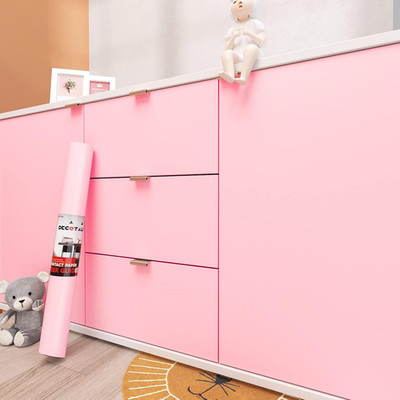 Pink Peel and Stick Wallpaper Pink Contact Paper for Cabinets Removable Wallpape