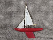 Star Yacht Birkenhead SY0 Junior Pond Yacht Vintage Model Sailing Wooden 8"