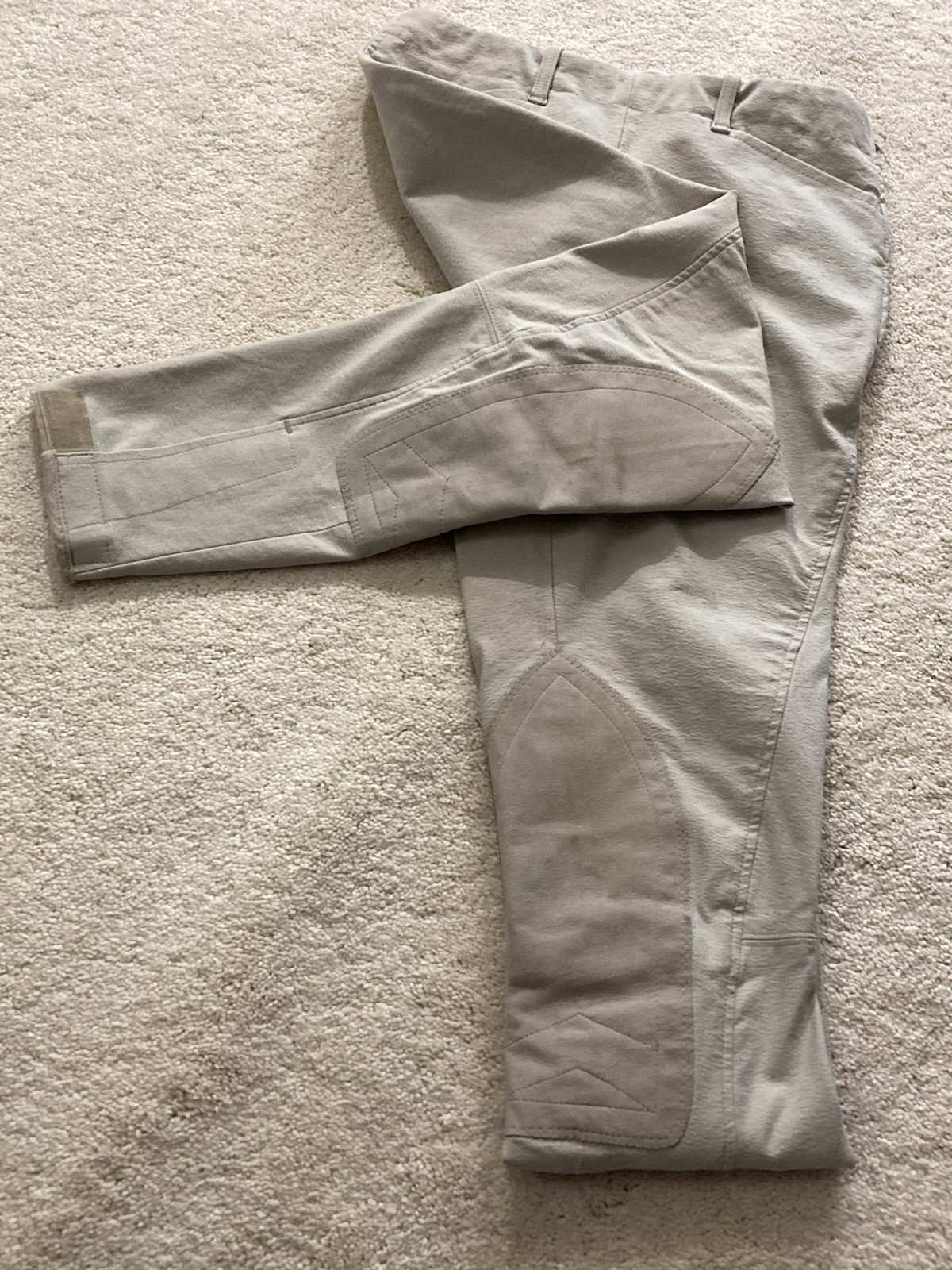 Tailored Sportsman Breeches Womens 28 Tan Knee Patch Horseback Riding Pants