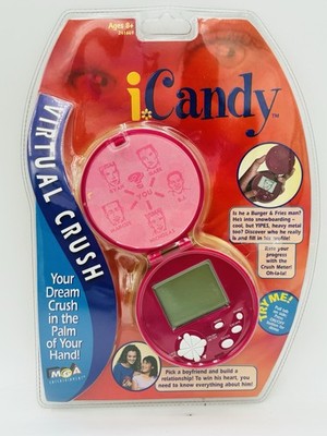 NEW MGA iCandy Virtual Crush Electronic Boyfriend Toy Compact Vintage 2000