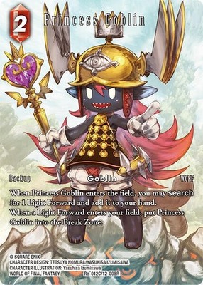 Final Fantasy TCG - Princess Goblin Re-012C/12-008R Full Art Legacy Collection
