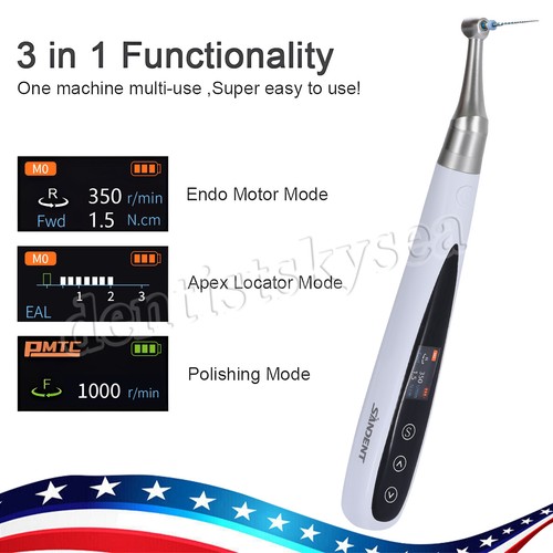 Dental 3in1 Endo Motor Apex Locator/Endo Heated Pen Obturation System Heated Tip - Picture 24 of 39