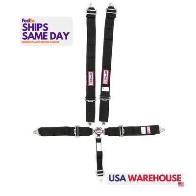 Rjs Safety 1031701, Kit Black 5 Pt Harness System Q/R Bk Ind Bolt 2In Sub Perfor