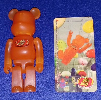 Medicom Toy BE@RBRICK Bearbrick 2002 JellyBelly 100% Tangerine Jelly Belly Jel