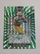 2024 Panini Mosaic #279 Marshawn Lloyd FOTL Green Swirl /15 Packers Color Match