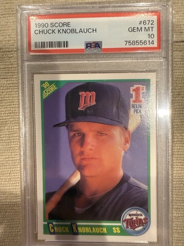1990 Chuck Knoblauch #672